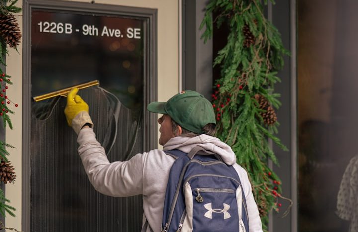 nettoyage de vitres et vitrines